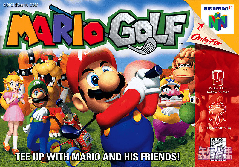 N64 马力欧高尔夫64 Mario Golf 64游戏封面
