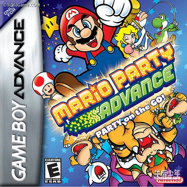 GBA 马力欧派对进化版 Mario Party Advance 游戏封面