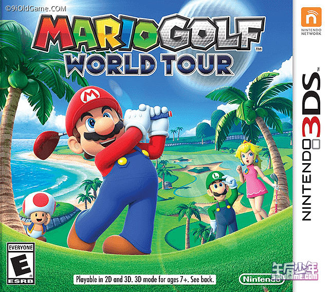 3DS 马里奥高尔夫：世界巡回赛 游戏封面