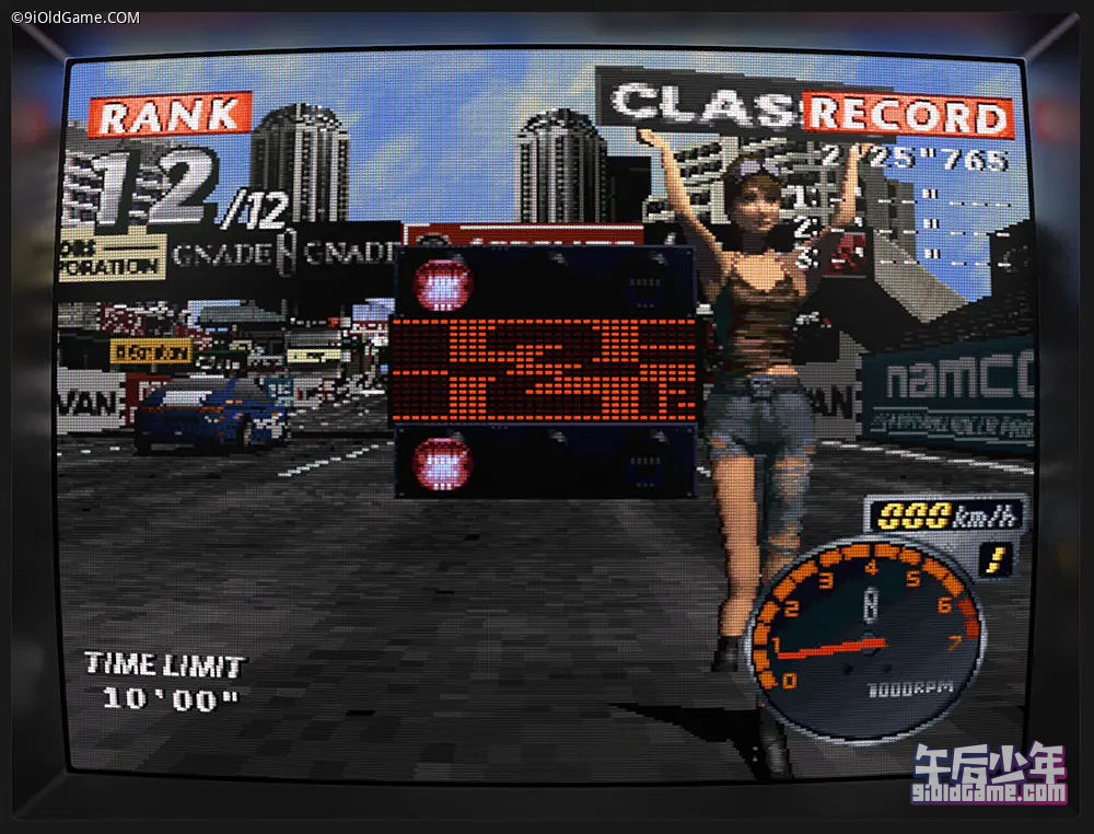 PS1 山脊赛车3 游戏截图
