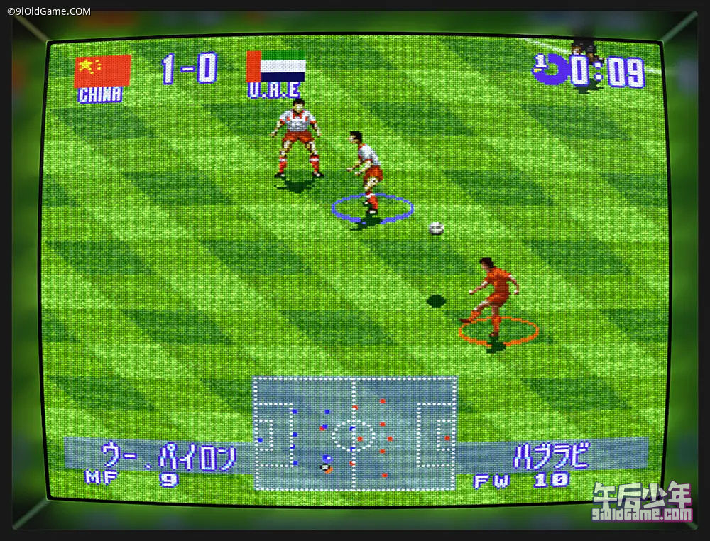 SFC 实况世界足球2：战斗十一人 日版 游戏截图