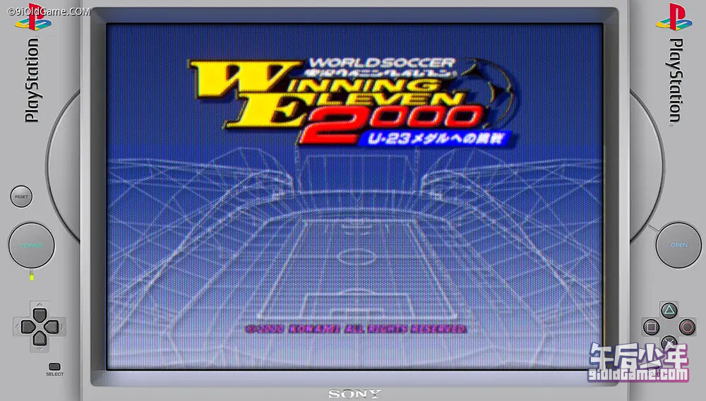 PS1 世界足球实况胜利十一人2000 U-23奖牌挑战 汉化版 游戏截图