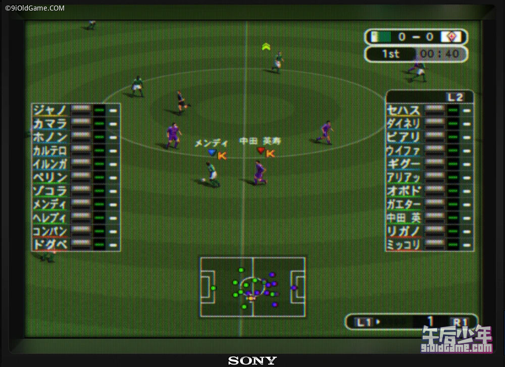 PS2 欧洲球会足球胜利十一人战术版 游戏截图