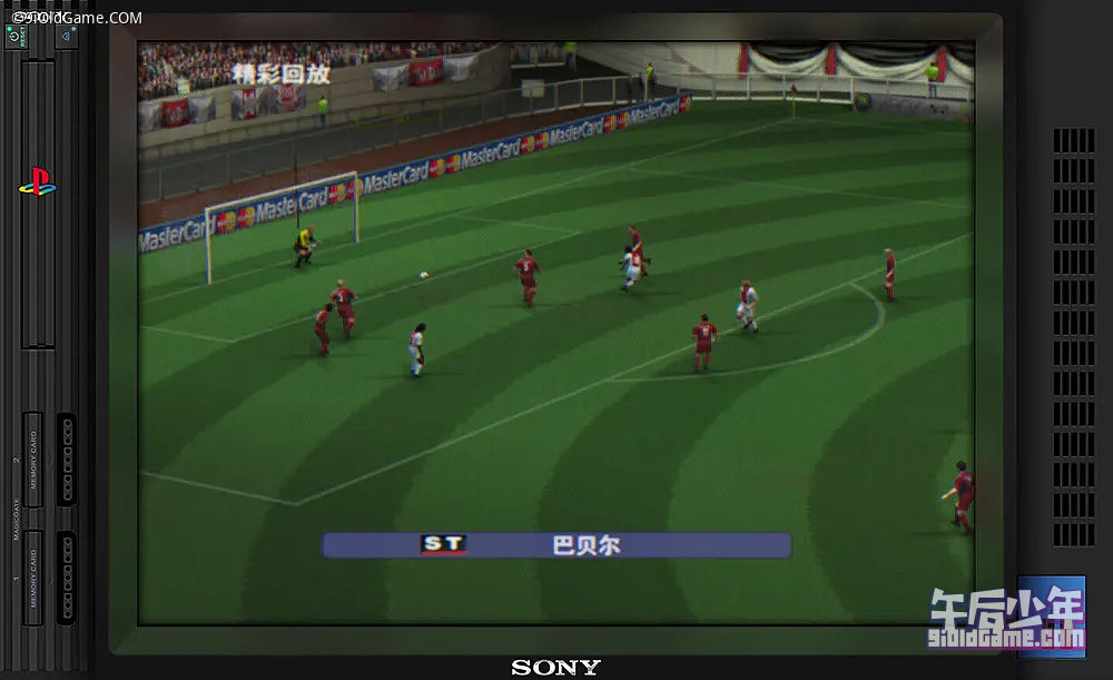 PS2 实况足球2007 日本J联盟俱乐部 欧洲联赛 游戏截图