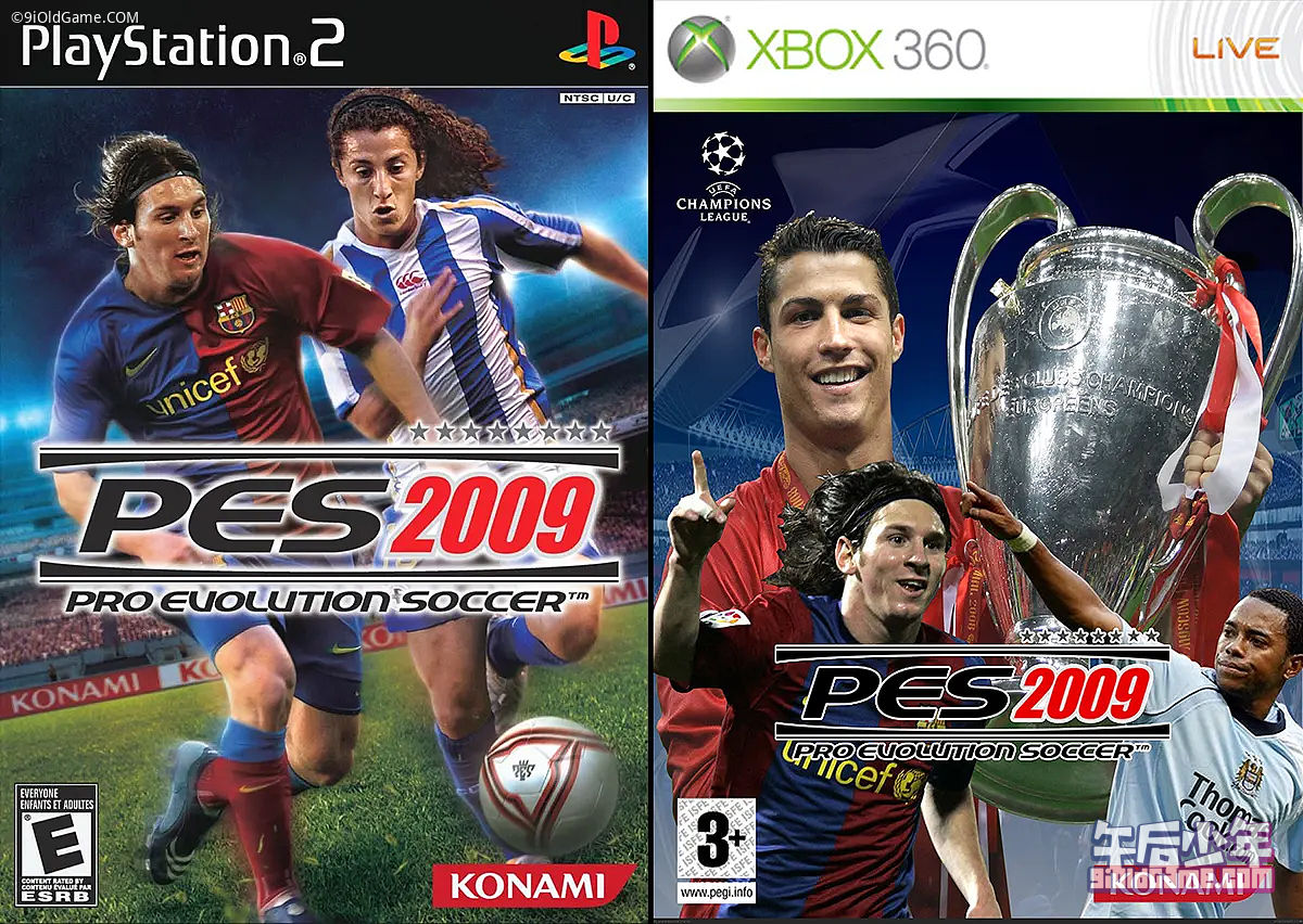 PS2/Xbox360 世界足球胜利十一人2009