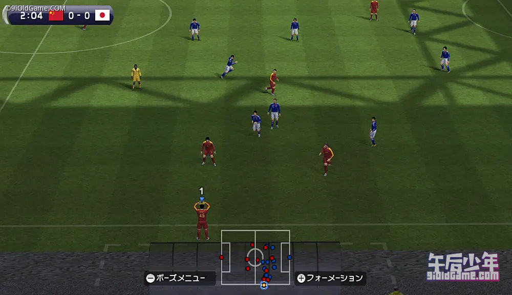 Wii 世界足球胜利十一人 PLAY MAKER 2010 蓝武士的挑战 游戏截图