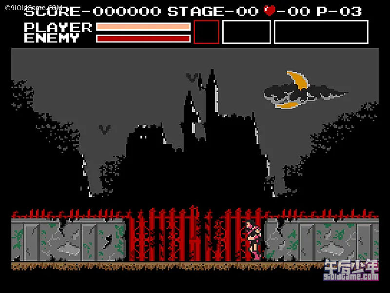 MSX2 Vampire Killer 游戏截图