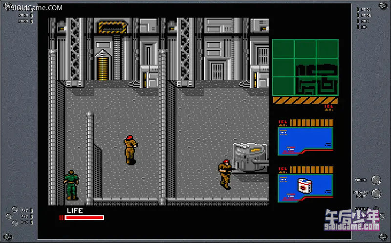MSX2 合金装备2 固蛇 游戏截图