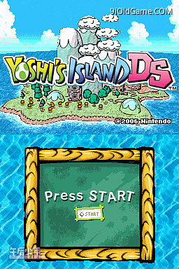 耀西之岛DS Yoshi's Island DS 游戏截图