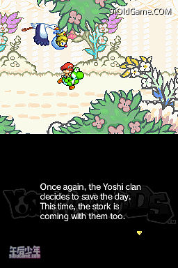 耀西之岛DS Yoshi's Island DS 游戏截图