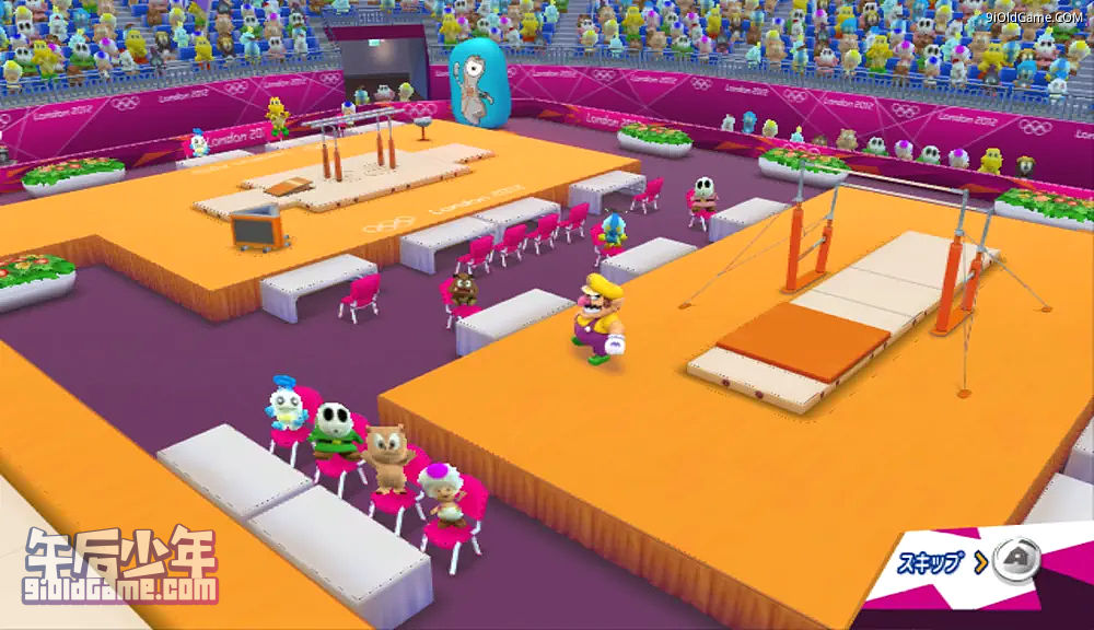 Wii 马里奥与索尼克 2012伦敦奥运会 游戏截图