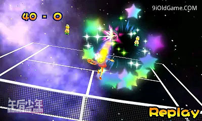 3DS 马里奥网球公开赛 3DS主机游戏截图