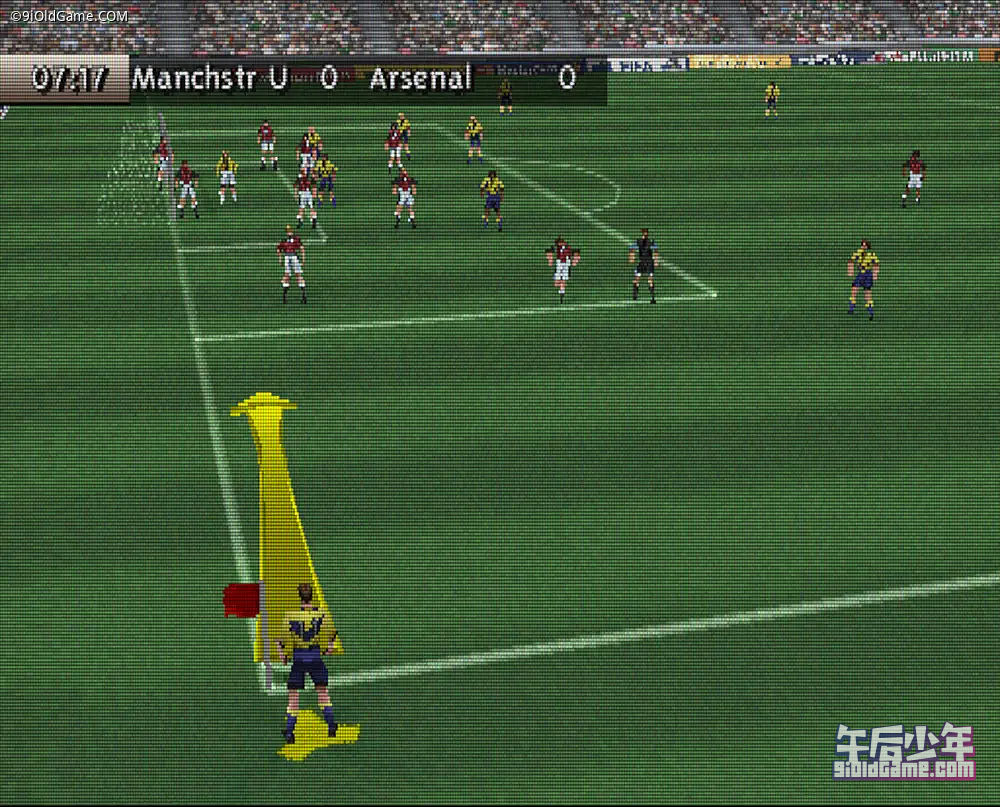 PS FIFA '99 游戏截图