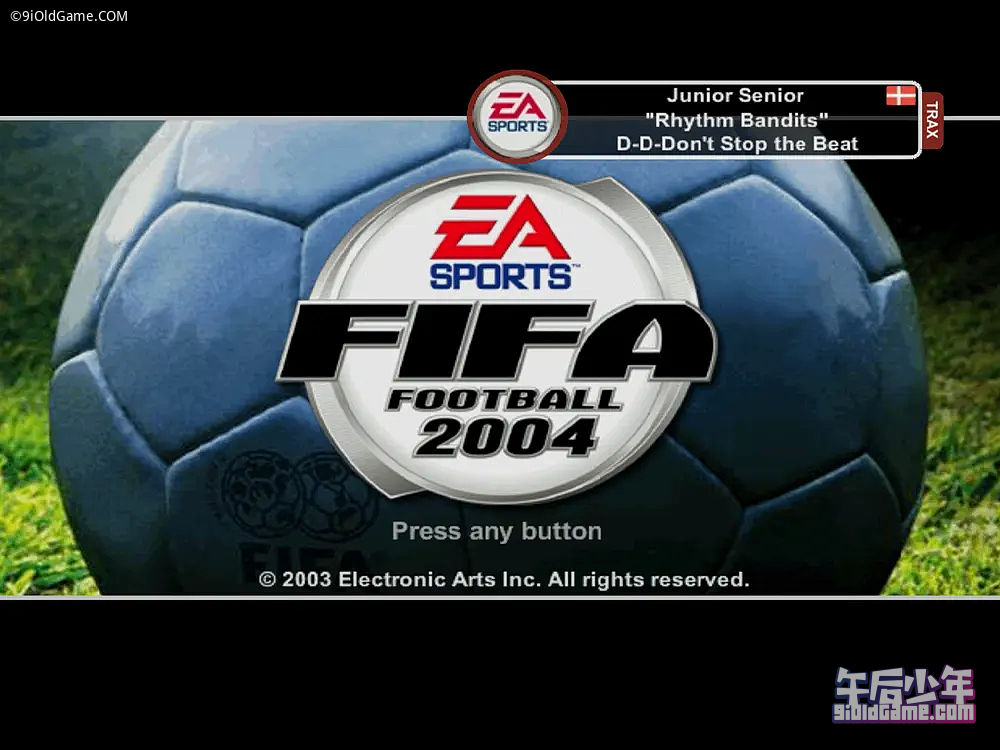 PS2 FIFA足球2004/FIFA SOCCER 2004 游戏截图