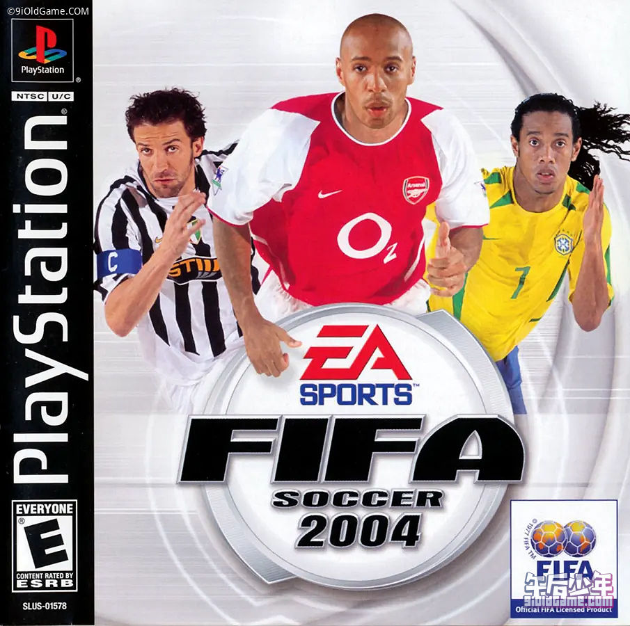 FIFA SOCCER 2004 PS版游戏封面