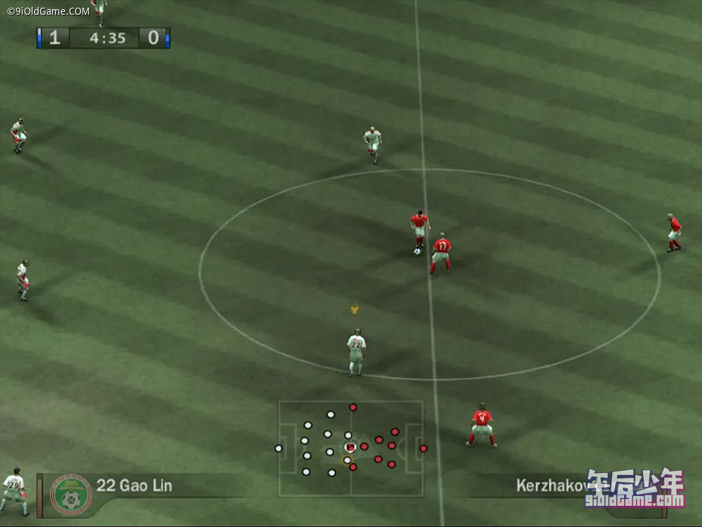 PS2 FIFA Soccer 07 游戏截图