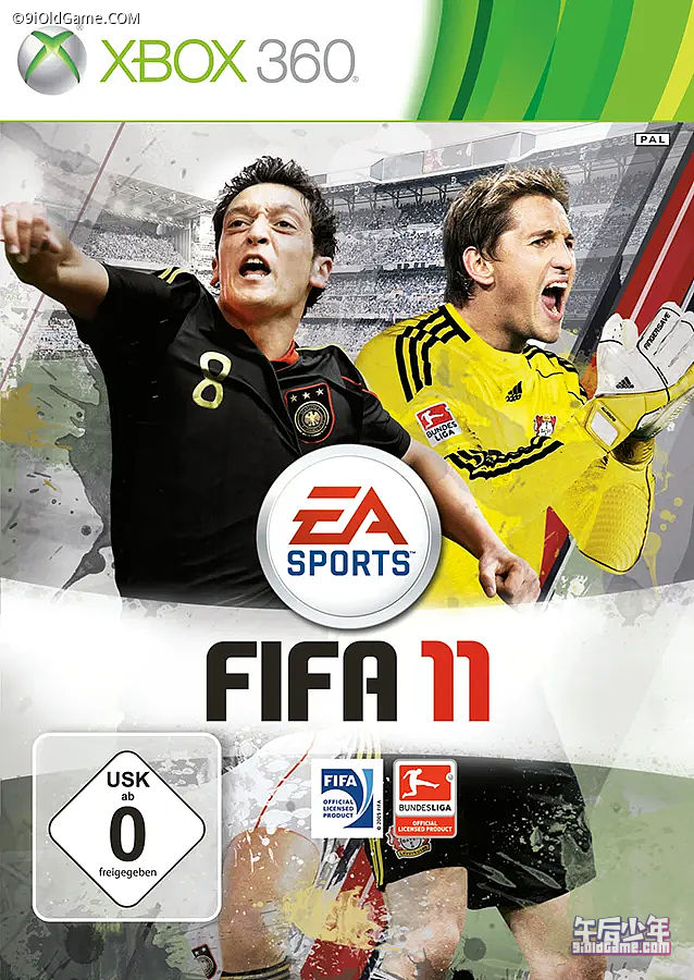 Xbox360 FIFA 11 游戏封面